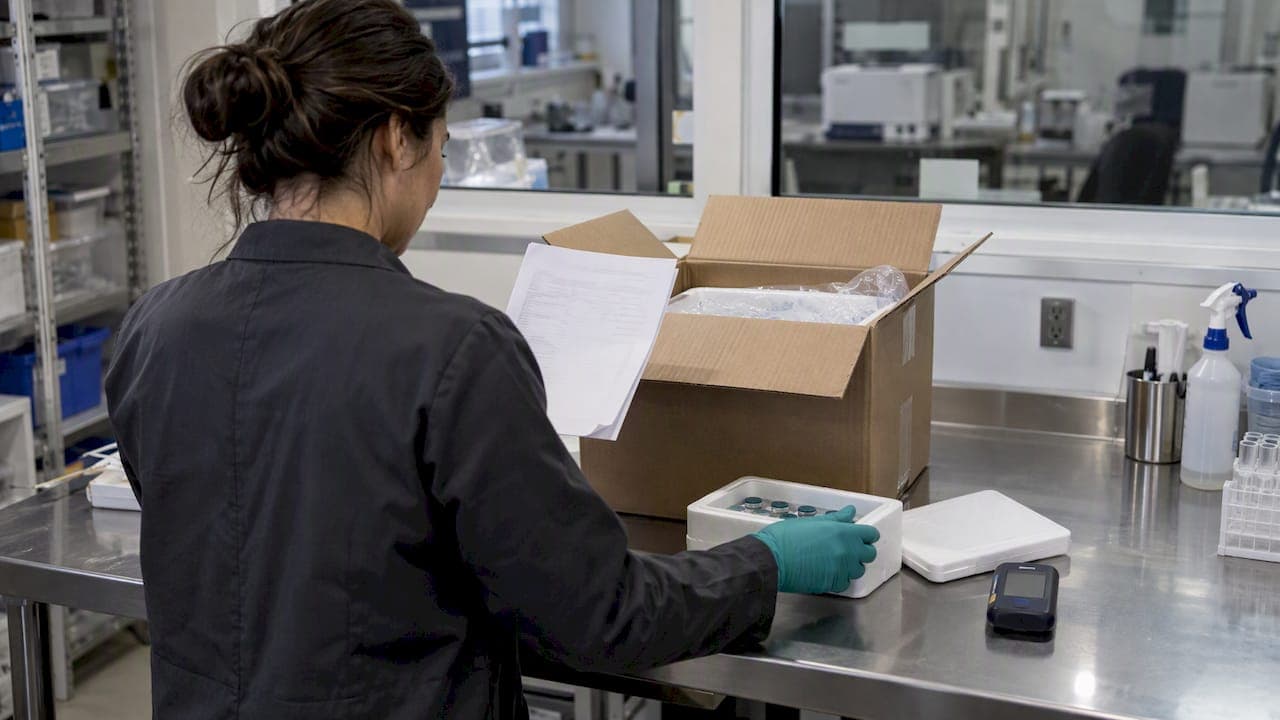 5 COA Checks at Receipt That Secure Peptide Chain of Custody